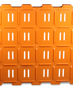 Plastic slat 400x400 for sows/slat area max 4% / type A